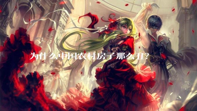 为什么中国农村房子那么丑？